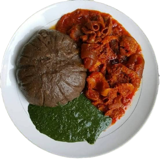 Amala and Ewedu Soup